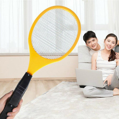Electric Mosquito Zapper Racket Fly Swatter Battery Powered Bug Killer Insect Stun