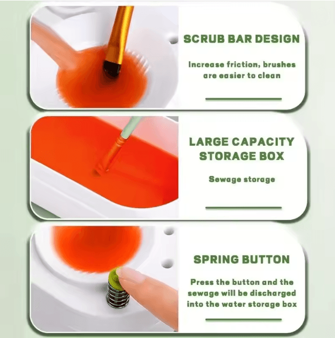 Paint Brush Rinser And Cleaning Cup 2