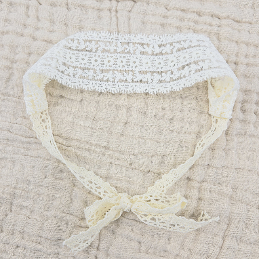 Baby Hair Accessories Hollow Headbands For Girls Elastic Lace White Floral Sweet Princess Hairband  8