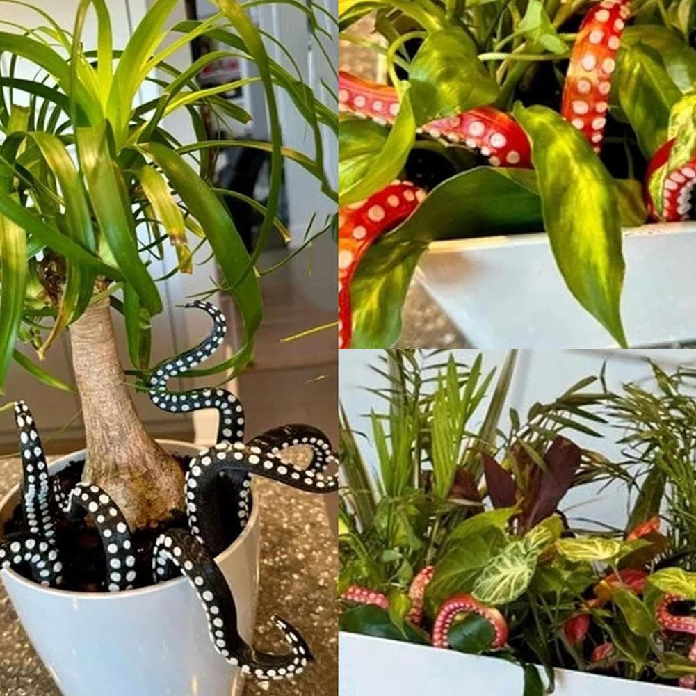 Octopus Tentacle Plant Post Decoration Resin Set 7