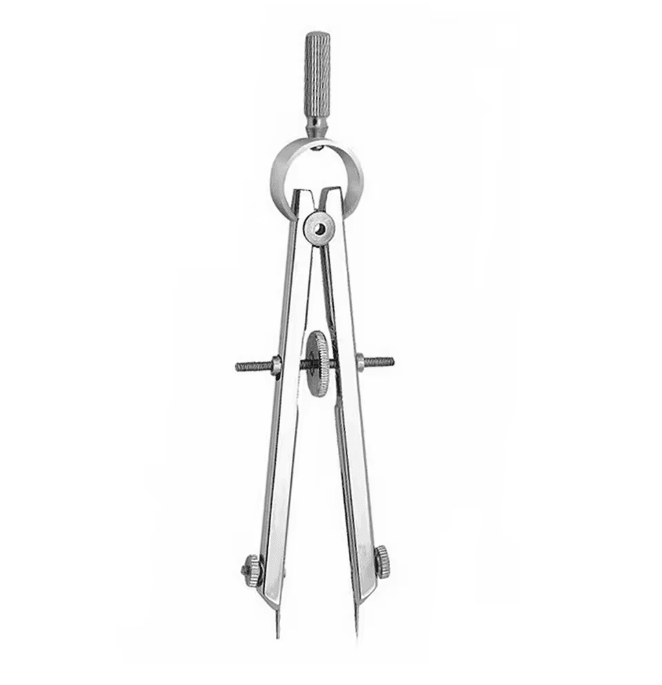 Metal Drafting Compass With Lock 4
