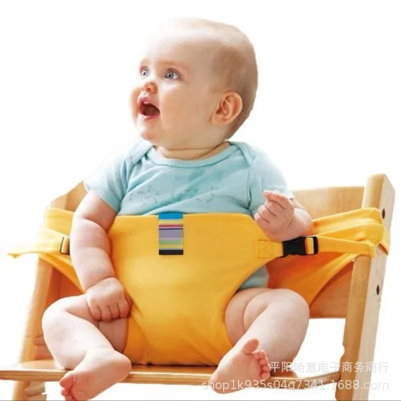 Foldable Child Seat With Strap And Portable Harness For Baby Dining 5