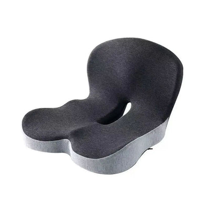 Premium Ergonomic Seat Cushion With Back Support  AllDay Comfort Pad For Office Chairs  Work From H 7