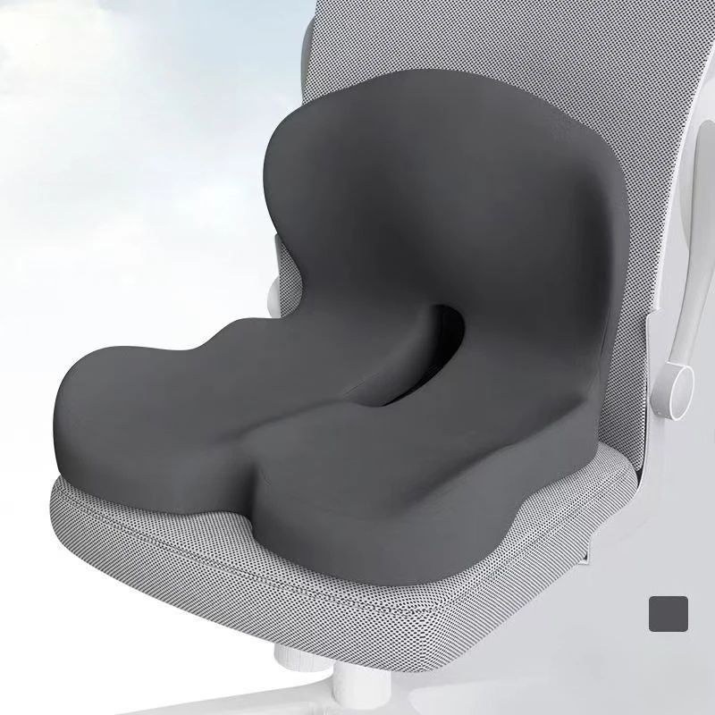 Premium Ergonomic Seat Cushion With Back Support  AllDay Comfort Pad For Office Chairs  Work From H 11