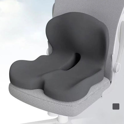 Premium Ergonomic Seat Cushion With Back Support  AllDay Comfort Pad For Office Chairs  Work From H 11
