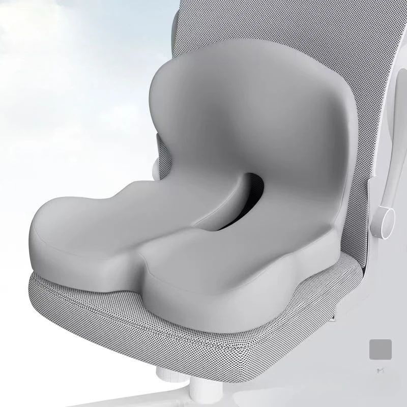 Premium Ergonomic Seat Cushion With Back Support  AllDay Comfort Pad For Office Chairs  Work From H 14