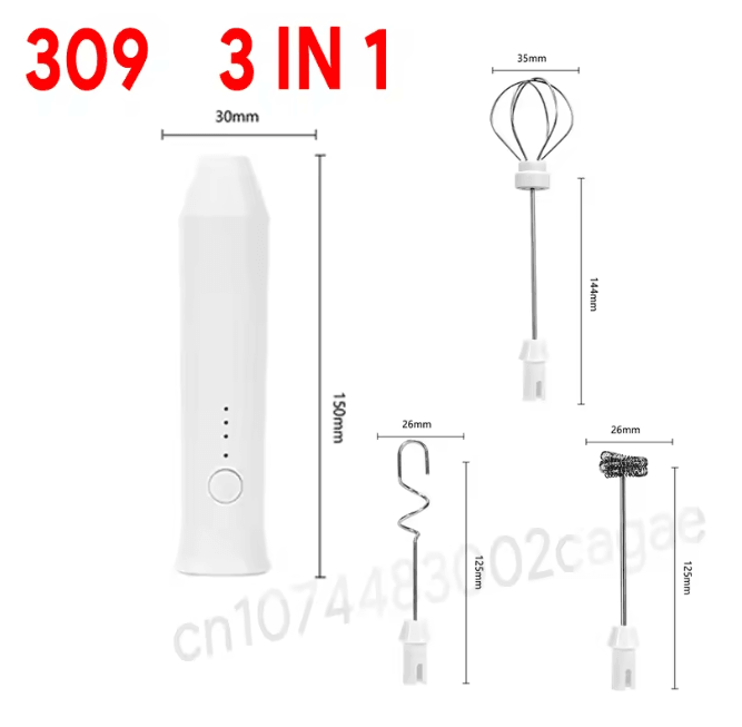 Wireless Type C Milk Frother 6