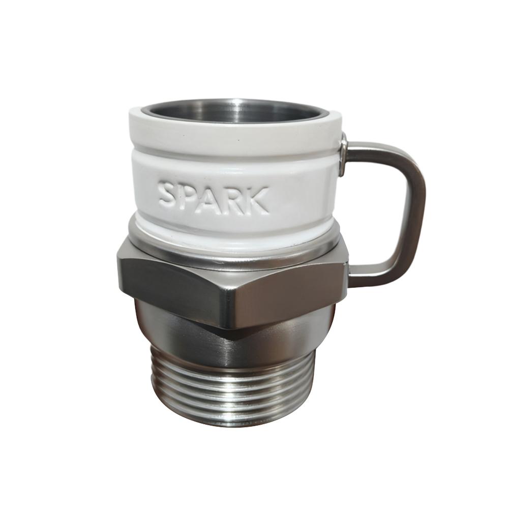 Unique Spark Plug Coffee Mug Resin Car Enthusiast Cup Gift For Mechanics 1