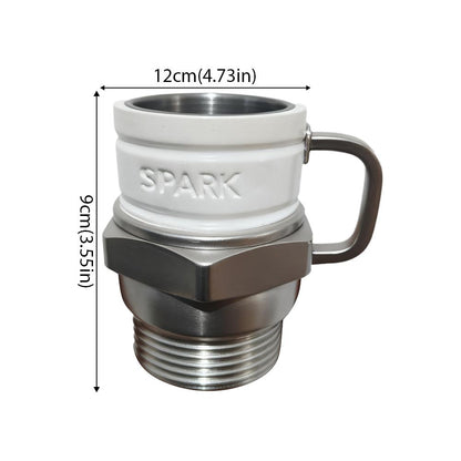 Unique Spark Plug Coffee Mug Resin Car Enthusiast Cup Gift For Mechanics 6