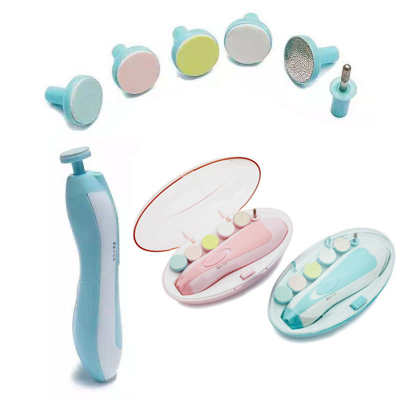 Electric Baby Nail Trimmer Baby Nail File Clippers Multifunctional Toes Fingernail Cutter Manicure  2