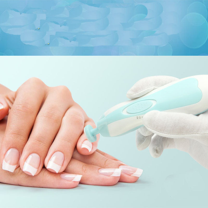 Electric Baby Nail Trimmer Baby Nail File Clippers Multifunctional Toes Fingernail Cutter Manicure  6