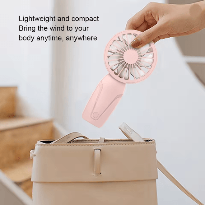 Portable USB Rechargeable Mini Fan 2