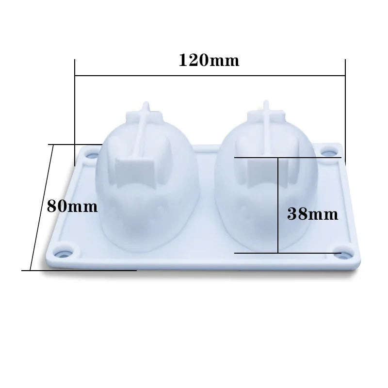 Easter Bunny Piggy Mold Silicone Jelly Mousse Dessert Cake Decor Tool For Baking And Candy Making 7