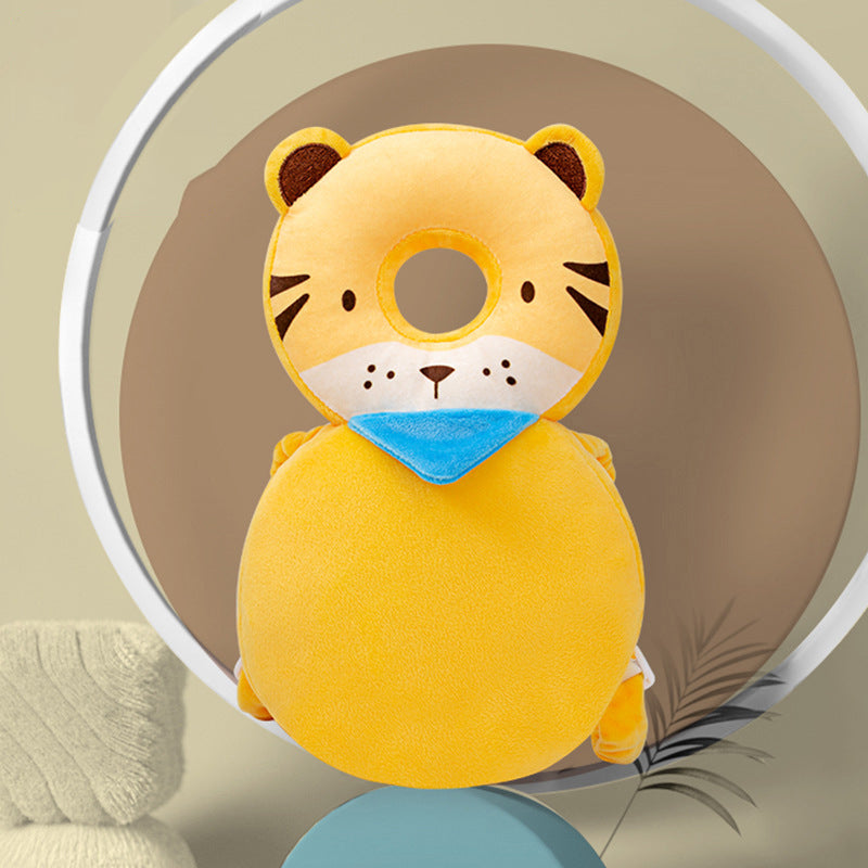 Breathable Infant Anticollision Pillow Adjustable Strap Baby Walker Head Protection Animal Plush Pa 3