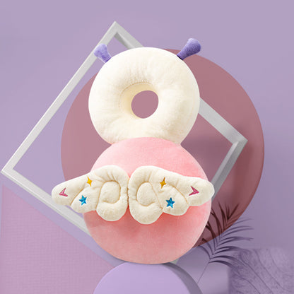Breathable Infant Anticollision Pillow Adjustable Strap Baby Walker Head Protection Animal Plush Pa 4