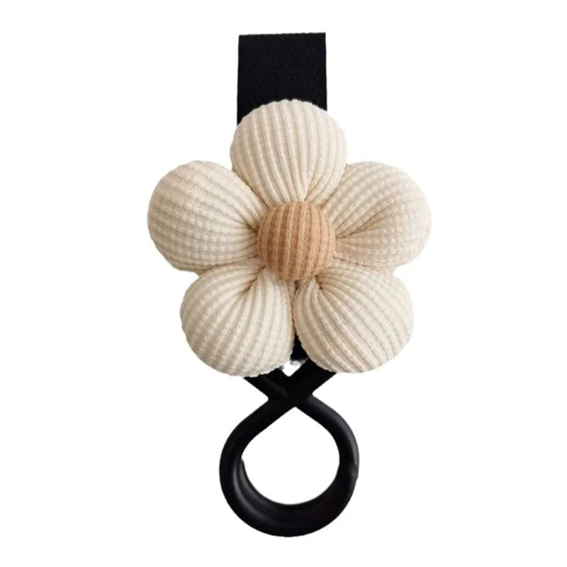 Sweet Flower Baby Stroller Hook Multifunctional Hanging Storage Loop Infant Cart Accessories Ins St 6