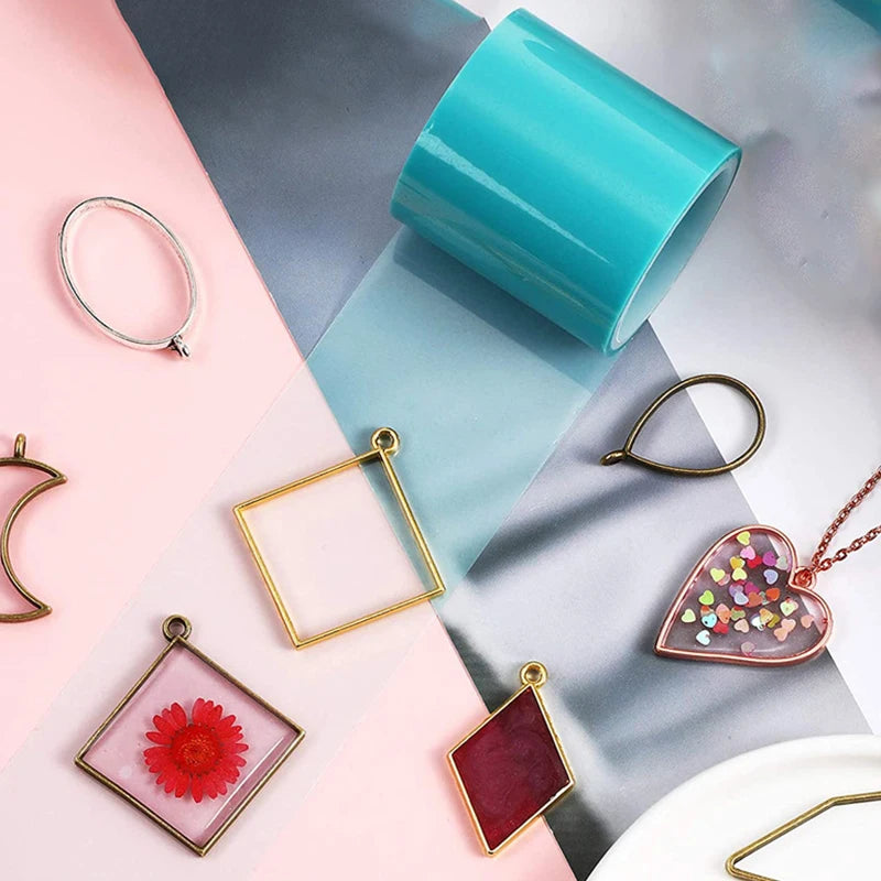 Traceless Seamless Paper Tape For DIY Jewelry Making, UV Epoxy Resin Molds, Metal Frame Bezel
