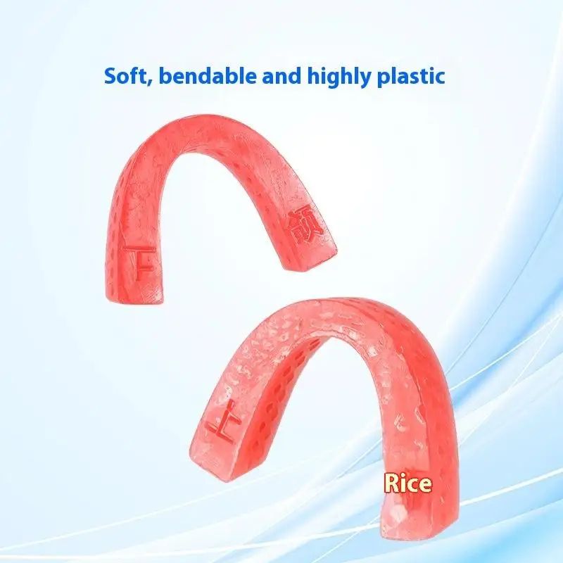 U Shape Dental Rim Model Base Plate Wax Pair For Occlusal Bite Registration And Denture Casting 2