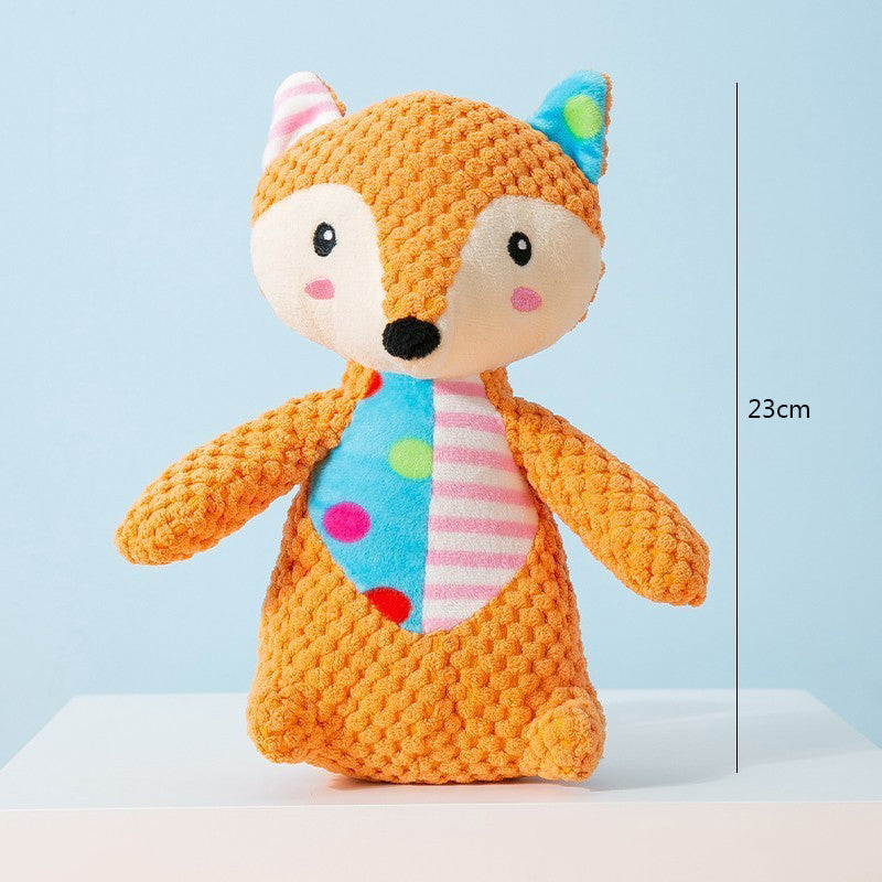 Pet Plush Toy for Dogs and Cats, Bite Resistant Interactive Puzzle, Teeth Cleaning Chew Toy for Pets