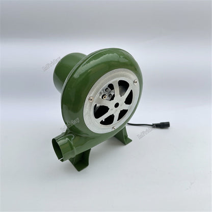 BBQ Fan, Electric Blower, Mini Blacksmith Forges Blower with Speed Adapter, Adjustable Air Speed