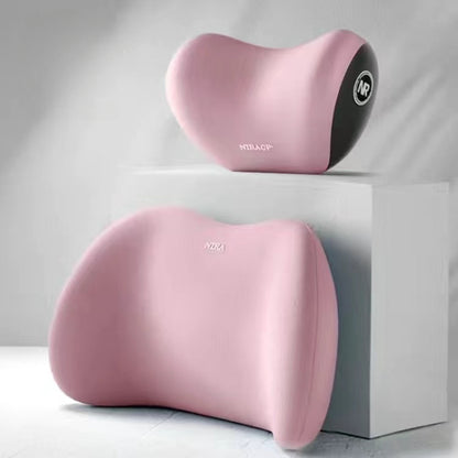Ergonomic Memory Foam Car Seat Cushion for All Seasons Comfort Lumbar Headrest Set