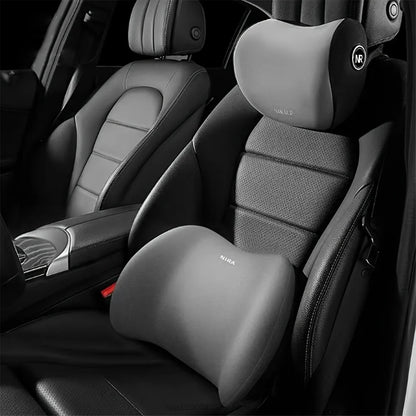 Ergonomic Memory Foam Car Seat Cushion For All Seasons Comfort Lumbar Headrest Set 6