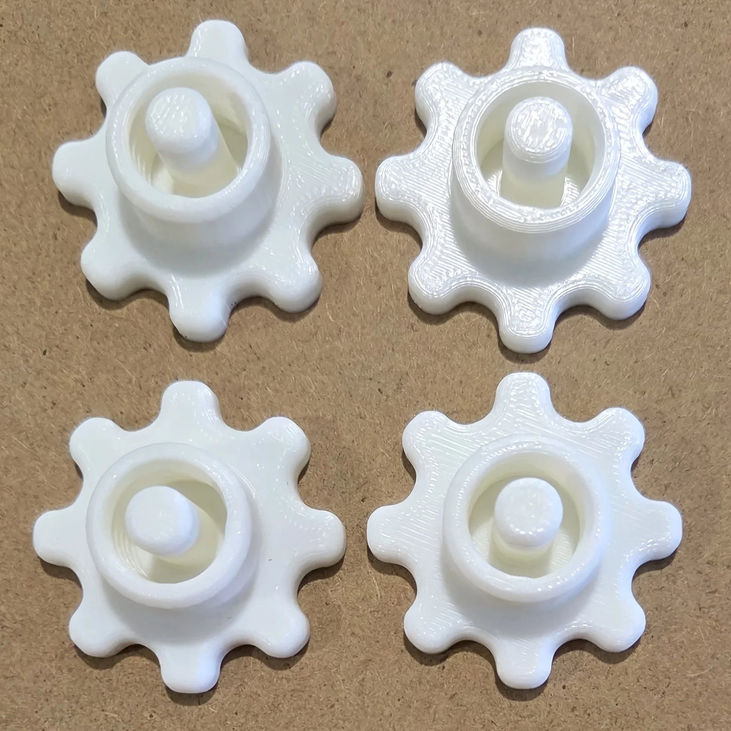 White Red Silicone Tube Cap for Silicone Hoses, Compact Portable Silicone Tubing Accessories, Keeps Tubes Soft