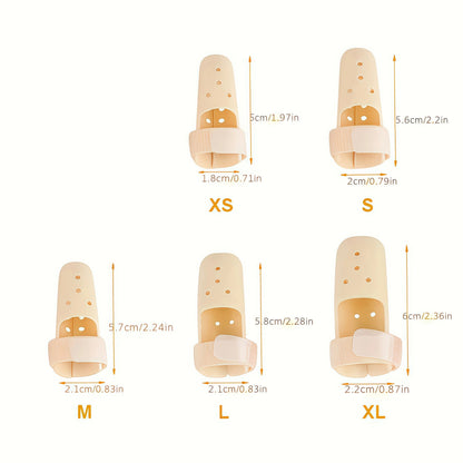 5Piece Adjustable Finger Splint Set  Breathable Injury Support  Sports Protection For Men And Women 1