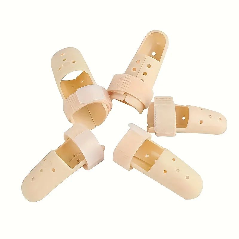 5Piece Adjustable Finger Splint Set  Breathable Injury Support  Sports Protection For Men And Women 2
