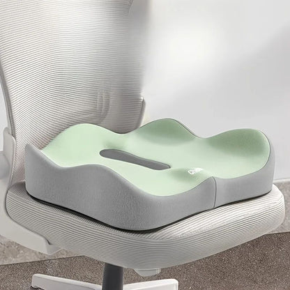 ErgoLift Memory Foam Seat Cushion for All-Day Comfort & Tailbone Relief