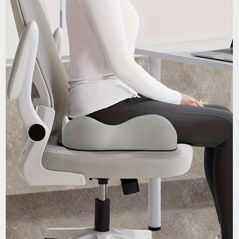 ErgoLift Memory Foam Seat Cushion For AllDay Comfort  Tailbone Relief 4