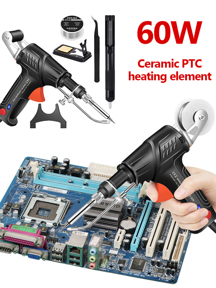 Internally Heated Welding Tools Soldering Iron Gun Set 3