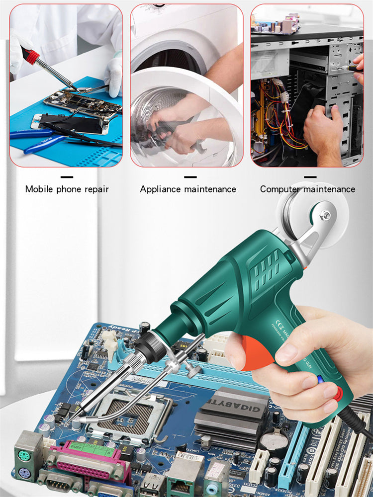Internally Heated Welding Tools Soldering Iron Gun Set 5