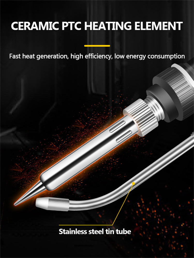 Internally Heated Welding Tools Soldering Iron Gun Set 6