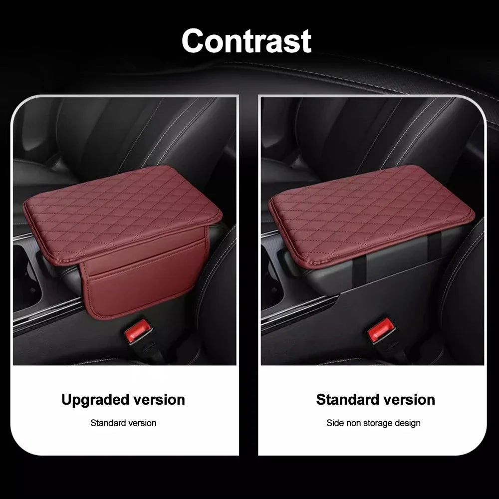 Increase The Height Of Car Armrest Box With Padding Universal Storage Bags 3