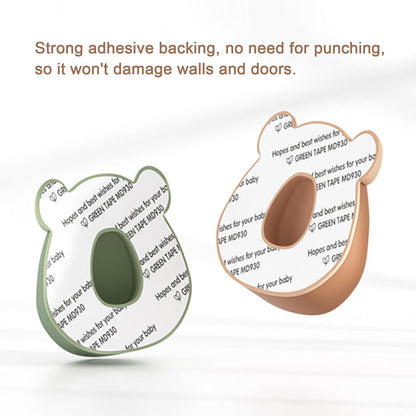 Cartoon Bear Door Stopper Multifunction Silicone Child Safety 5