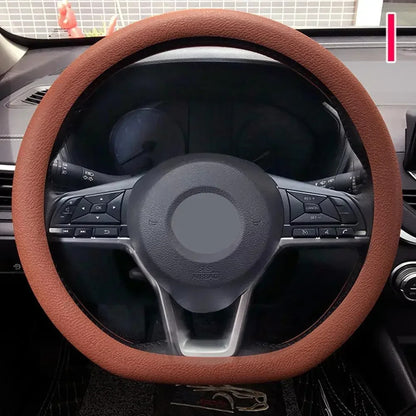 Silicone Steering Wheel Cover Elastic Glove Soft Touch For Car Interior Various Colors Available 14