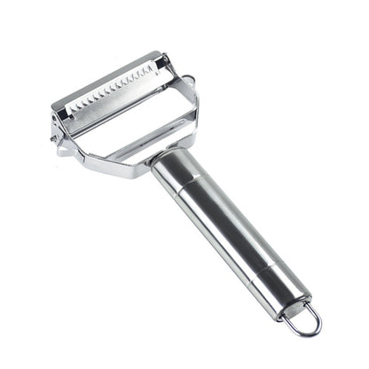 Multi-Function Vegetable Peeler, Stainless Steel Melon Planer, Household Double-Head Peeler for Fruit