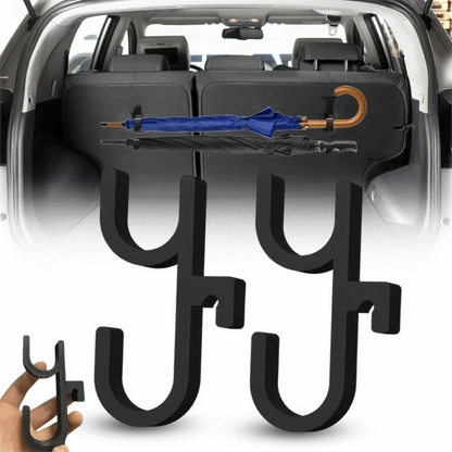 Umbrella Car Seat Hooks, Automotive Purse Hooks For Headrest Holder, Car Organizer For Water Bottle Wallet, Universal