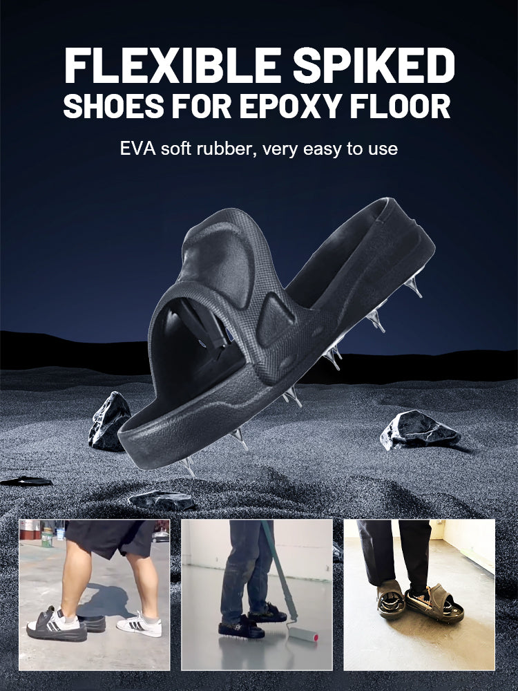 Epoxy Floor Coating Spiked Shoes EVA Soft Material Large Size Tools 1