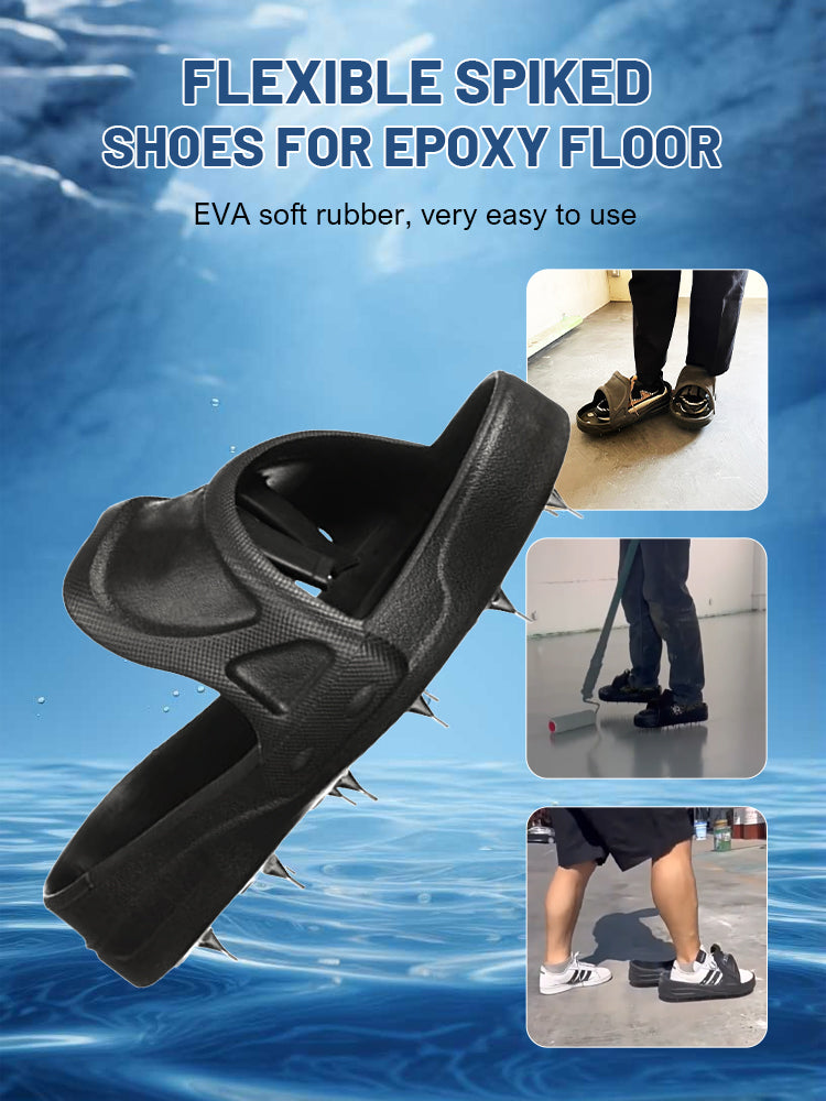 Epoxy Floor Coating Spiked Shoes EVA Soft Material Large Size Tools 3