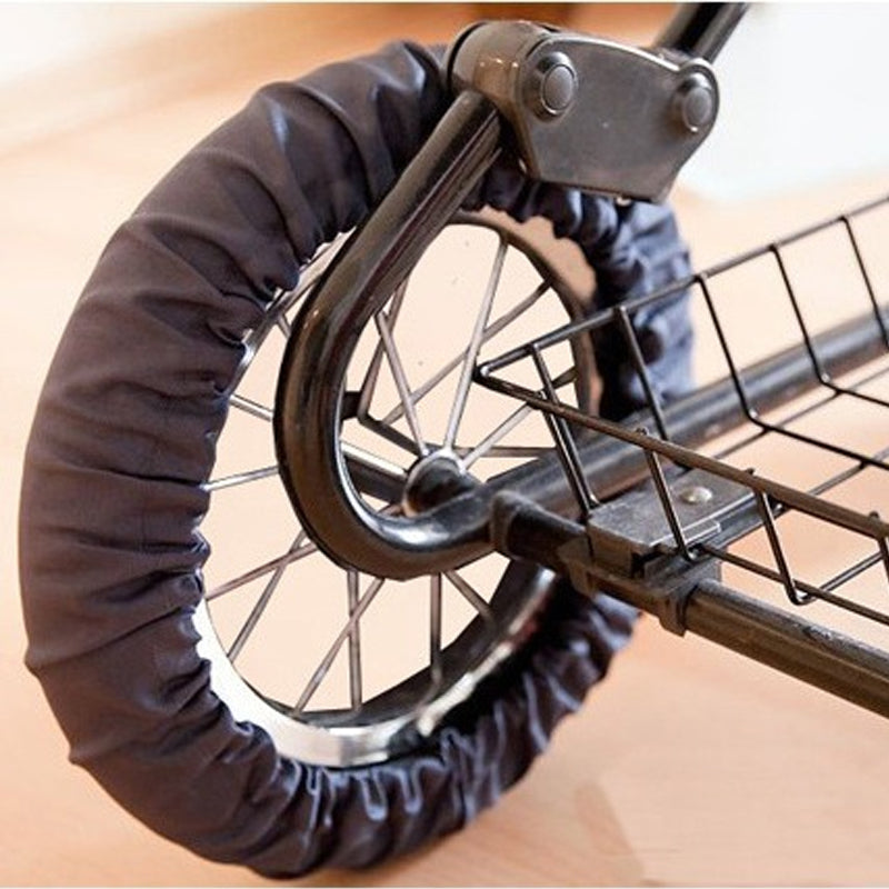 Infant Pushchair Wheel Dustproof Cover Baby Stroller Tire Protector AntiDirty Oxford Cloth Case 2