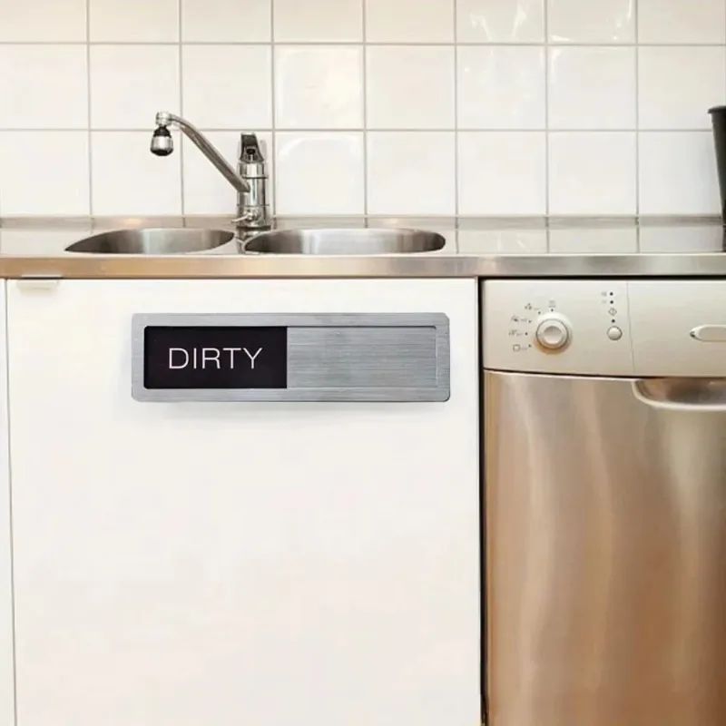 Dishwasher Magnet Clean Dirty Sign Kitchen Organizer Fridge Magnet Home Decor 4