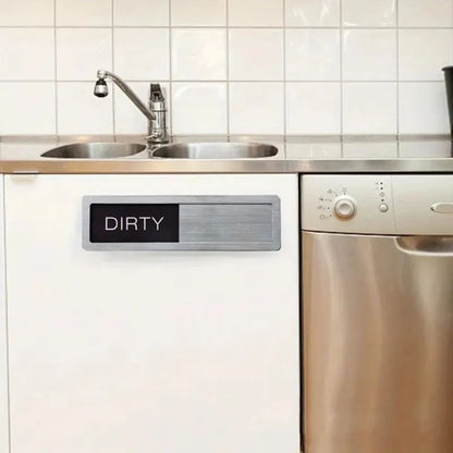 Dishwasher Magnet Clean Dirty Sign Kitchen Organizer Fridge Magnet Home Decor 4