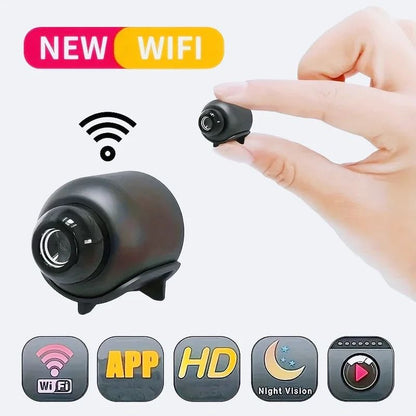 1080P HD Mini WiFi Security Camera Indoor Night Vision Baby Monitor