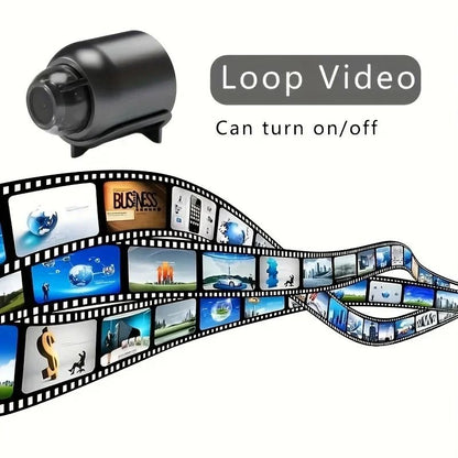 1080P HD Mini WiFi Security Camera Indoor Night Vision Baby Monitor 4