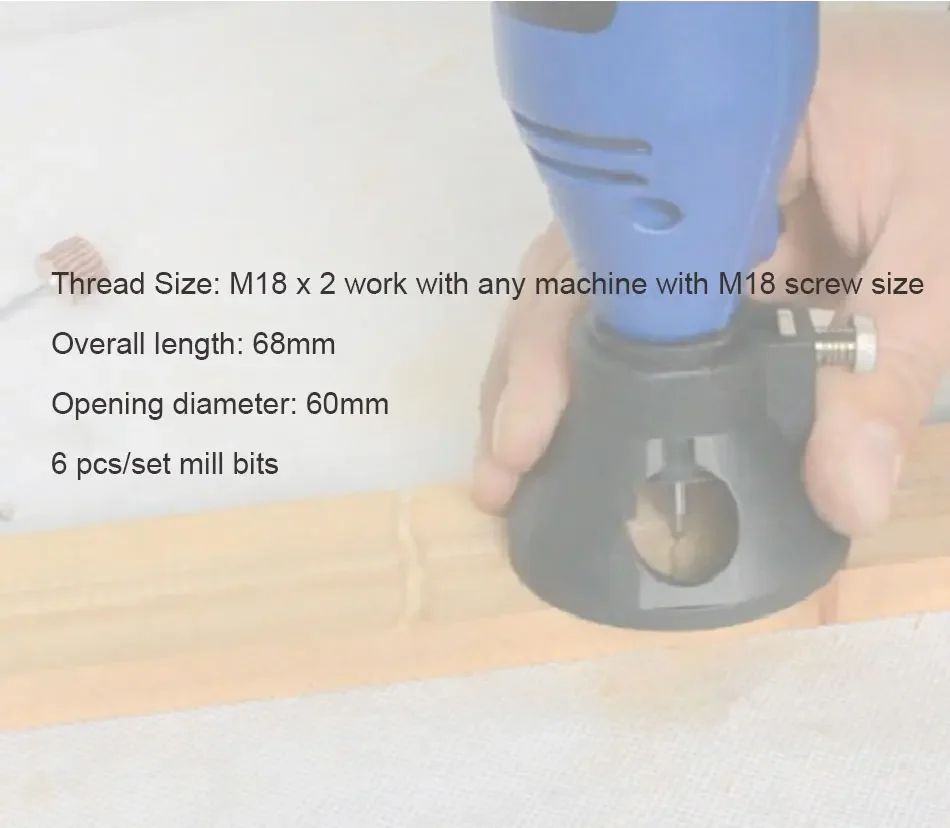 Dremel Electric Grinder Locator Woodworking Positioning Guide For Carving And Milling 5