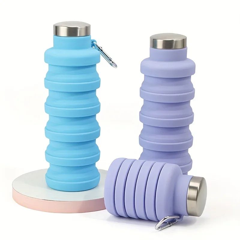 UltraFlex Collapsible Silicone Water Bottle  Lightweight BPAFree TravelReady Hydration Companion 4