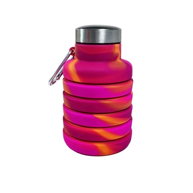 UltraFlex Collapsible Silicone Water Bottle  Lightweight BPAFree TravelReady Hydration Companion 10