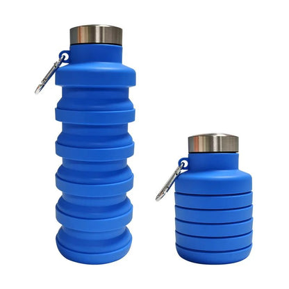 UltraFlex Collapsible Silicone Water Bottle  Lightweight BPAFree TravelReady Hydration Companion 11